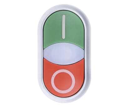 Product image for RED/GREEN ACTUATOR W/INDICATOR LIGHT