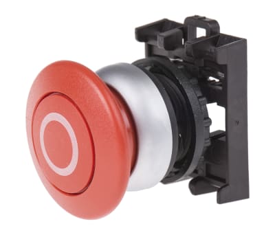 Product image for RED W/SYMBOL RETURN MUSHROOM ACTUATOR