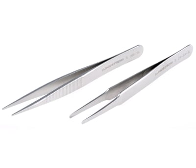 Product image for 2 PIECE GENERAL PURPOSE TWEEZERS SET