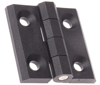 Product image for SCREW-ON POLYAMIDE HINGE,50X50X6MM