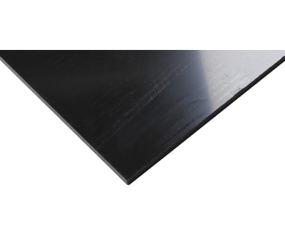 Product image for Black polyethylene sheet,1000x500x8mm