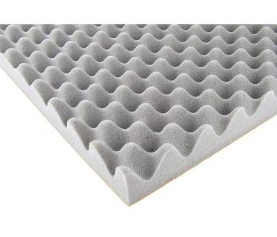 Product image for Paulstra Hutchinson Adhesive PUR Foam Acoustic Insulation, 700mm x 500mm x 50mm