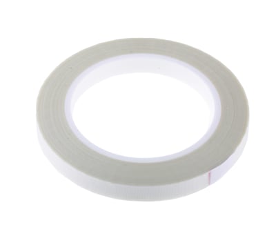 Product image for Advance Tapes AT4003 White Glass Cloth Electrical Tape, 12mm x 33m