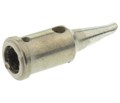 Product image for Portasol 2.4 mm Straight Conical Soldering Iron Tip for use with Pro Piezo Gas Soldering Iron