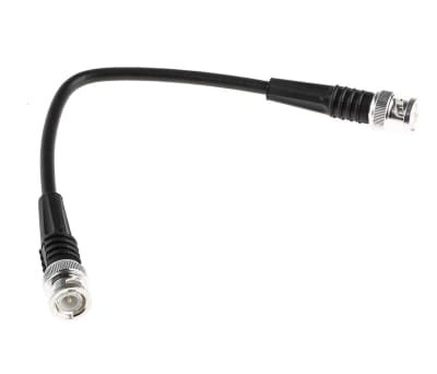 Product image for BNC plug to plug cable,50Ohm,RG-58,0.25m