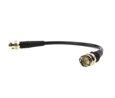 Product image for BNC PLUG TO PLUG CABLE,75OHM,RG-59,0.25M