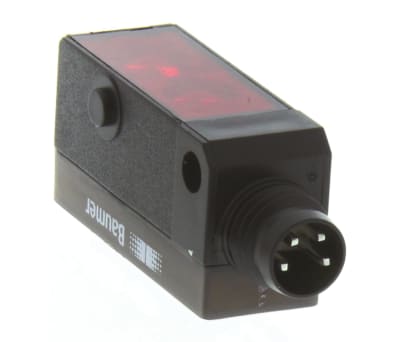 Product image for SENSOR, DIFFUSE, SR 120MM, PNP, M8 CONN