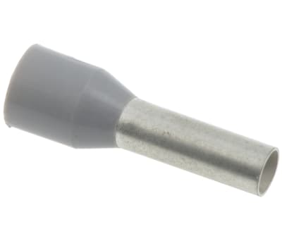 Product image for GREY DIN STANDARD FERRULE,4SQ.MM WIRE