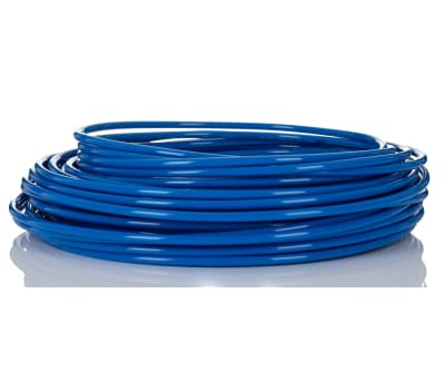 Product image for Blue light duty nylon tube,30m L x6mm OD