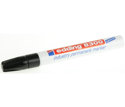 Product image for EDDING 8300 BLACK INDUSTRY MARKER PEN