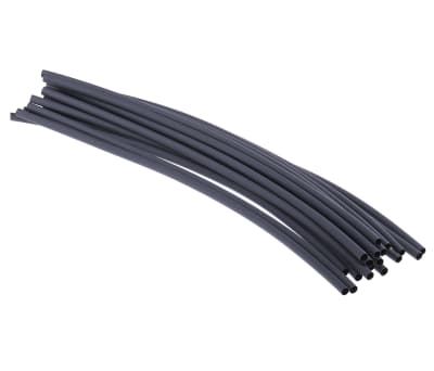 Product image for Black heatshrink sleeve,4.8mm bore 20pcs