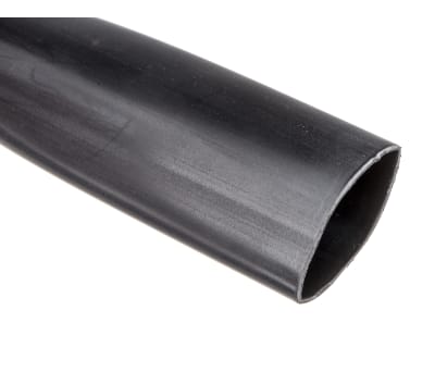 Product image for Black flame retardant tube,12.7mm bore