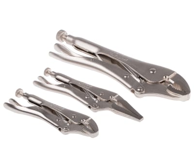 Product image for 3 piece Vise Grip(R) locking plier set