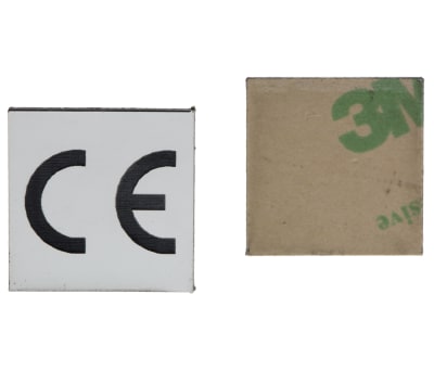 Product image for Laser engraved label 'CE',19.05x19.05mm