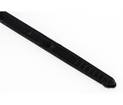 Product image for Black Nylon 6.6 Cable Tie, 270x4.8mm