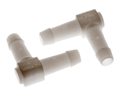 Product image for Push-on elbow connector,3mm ID hose