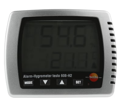 Product image for Testo 608-H2 Digital Hygrometer, Max Temperature +70°C, Max Humidity 98%RH