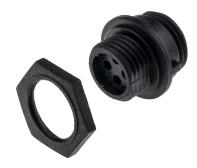 Product image for IP68 4 way chassis plug,5A