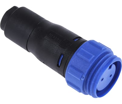 Product image for IP68 2 way cable coupler socket,8A