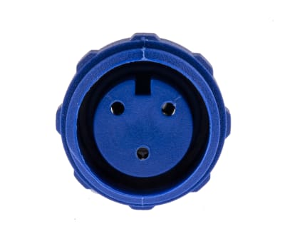 Product image for IP68 3 way cable coupler socket,8A