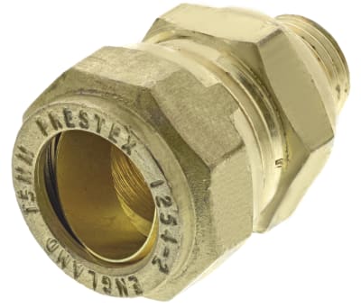 Product image for Straight coupling,15mm compx1/4in BSPP M