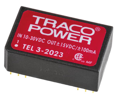 Product image for TEL32023 isolated DC-DC,+/-15V 3W