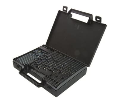 Product image for 25 pcs HSS jobber drill set,1-13mm dia