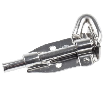 Product image for Stainless steel padlockable bolt,4in L