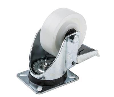 Product image for HD SWIVEL CASTOR W/TP & BR,100MM 450KG