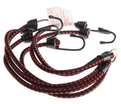 Product image for 6hooks elastic spider shock strap,32in L