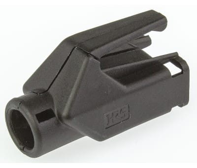 Product image for BLACK PROTECTIVE HOOD FOR RJ45 DATA PLUG