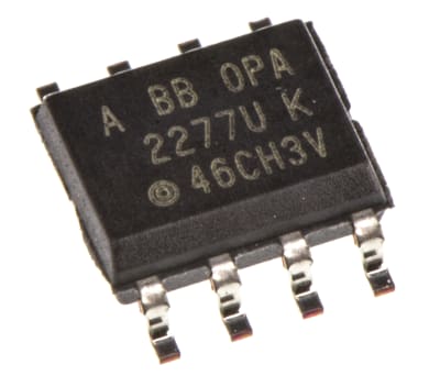 Product image for DUAL PRECISION OP-AMP,OPA2277UA SO8