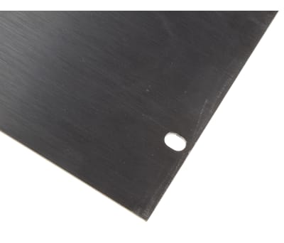 Product image for BLACK FINISH 19IN FRONT PANEL,483X266MM