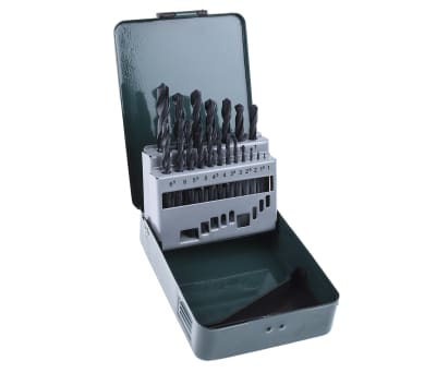 Product image for 19 piece Bosch HSS-R drill bit set