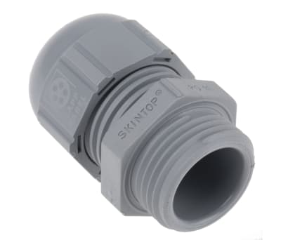 Product image for Cable gland, polyamide, grey, PG11, IP68