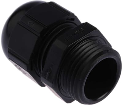 Product image for Cable gland, polyamide, black, PG11,IP68