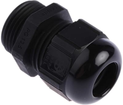 Product image for Cable gland, polyamide,black,PG13.5,IP68