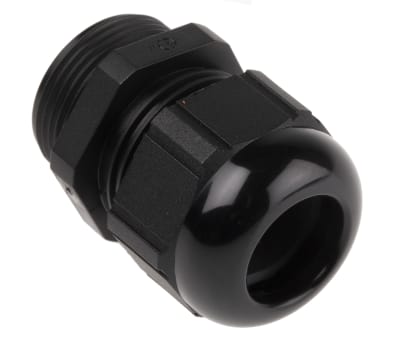 Product image for CABLE GLAND, POLYAMIDE, BLACK, PG21,IP68