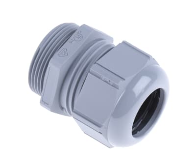 Product image for Cable gland, nylon, grey, M32x1.5, IP68