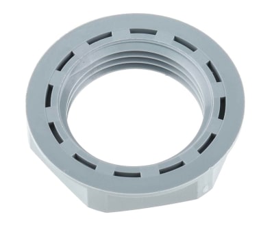 Product image for Locknut, nylon, grey, M20, IP68