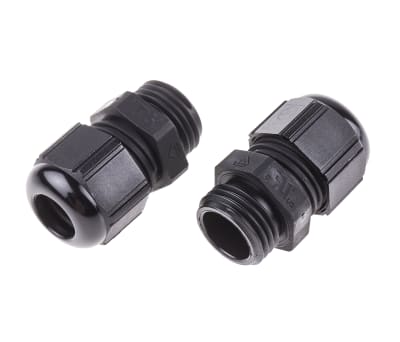 Product image for Cable gland, nylon, black, M16x1.5, IP68