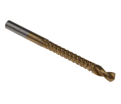 Product image for Tin coated saw drill w/90deg edge,6mmdia