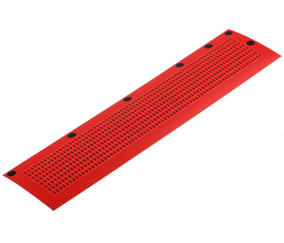 Product image for Black on red inspection arrow,3.2x4.7mm