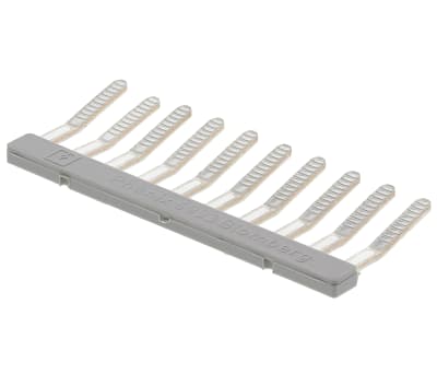 Product image for 10 way jumper link for 2.5sq.mm terminal