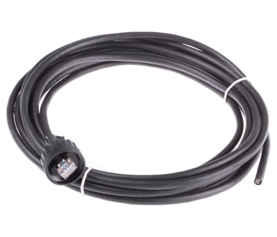 Product image for RJ45 PLUG PATCH LEAD,5M LENGTH