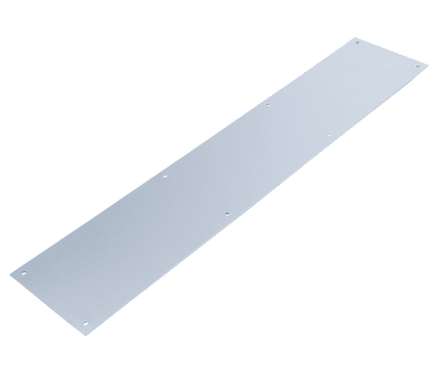 Product image for SATIN ALUMINIUM KICK PLATE,750LX150WMM