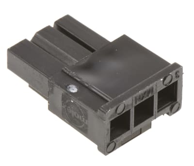 Product image for 3 way single row receptacle,3mm pitch