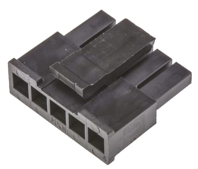 Product image for 5 way single row receptacle,3mm pitch