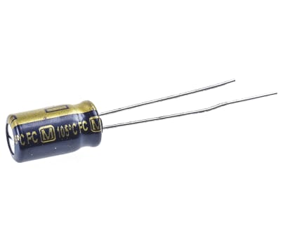 Product image for FC RADIAL ELEC CAP,100UF 25V