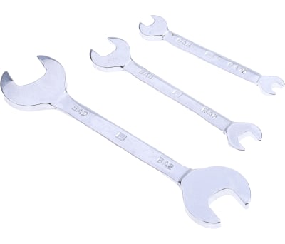 Product image for 3pcs imperial BA open end spanner set